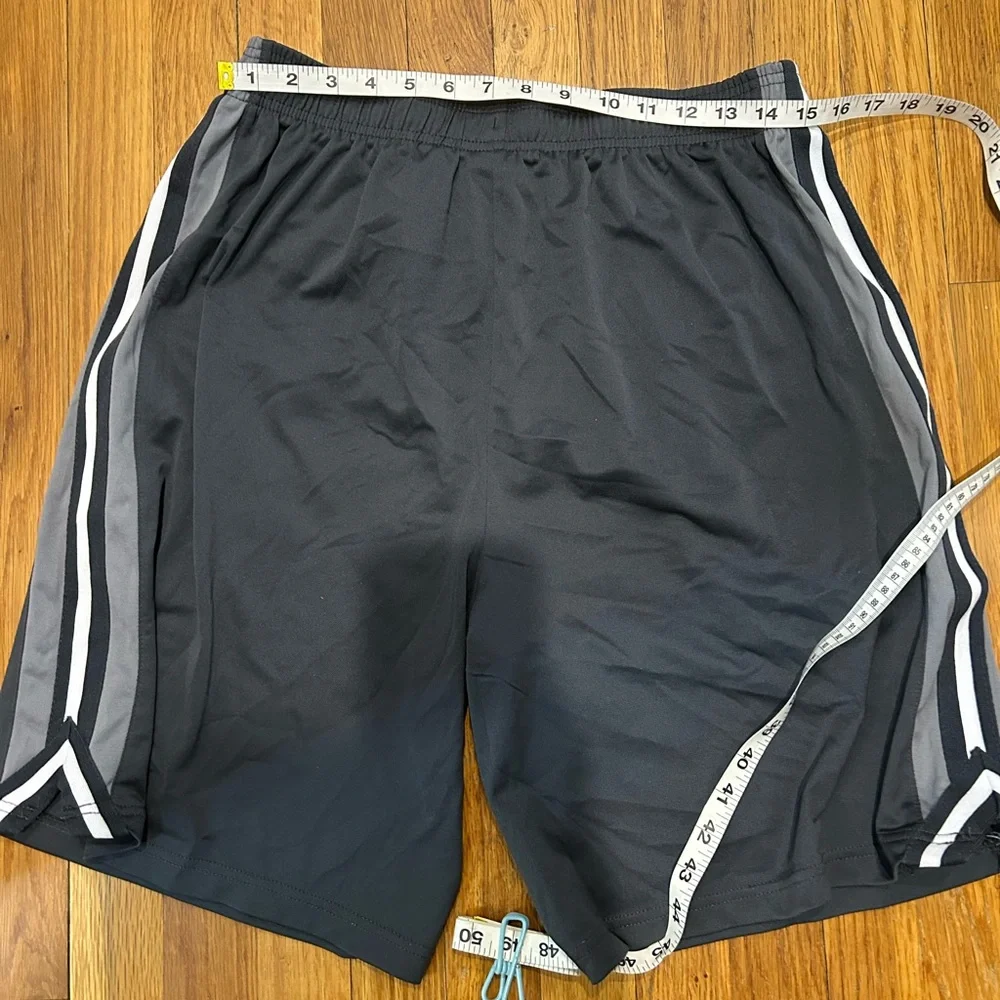 BOGO Men's Black and Gray Athletic Shorts - Picture 4 of 5